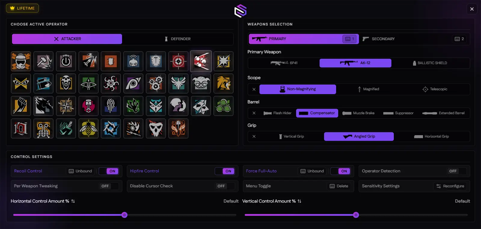 Chams R6 Recoil Script