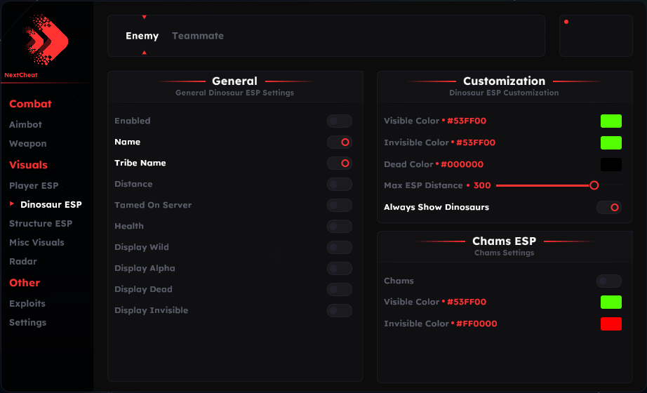 ARK Ascended Next Cheat