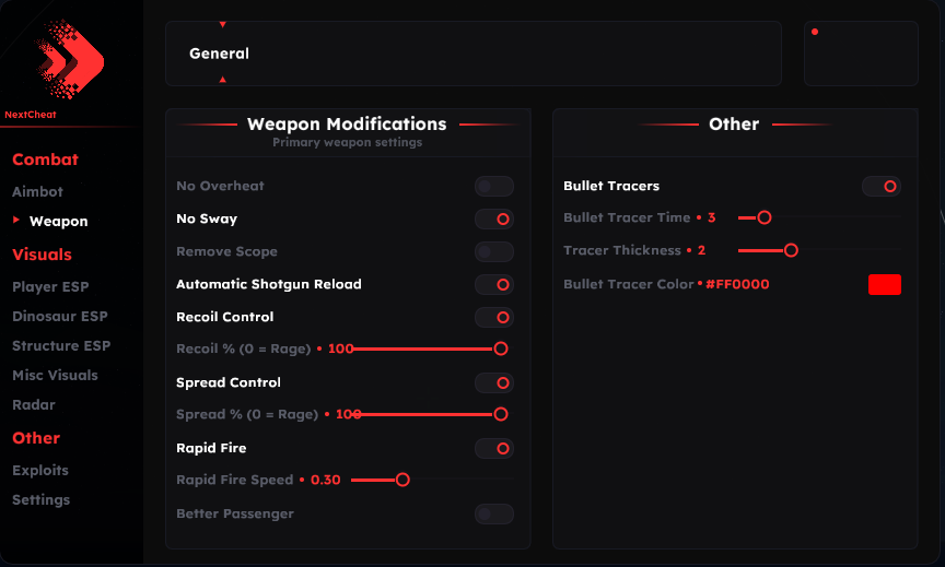 ARK Ascended Next Cheat