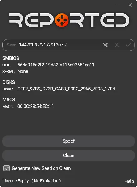 Reported.lol Spoofer
