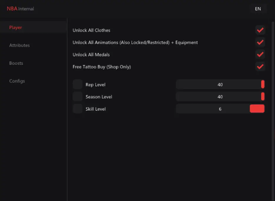 NBA 2K27 Hero Player Menu