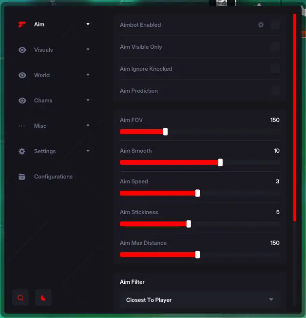 Apex Hero Aimbot Configuration