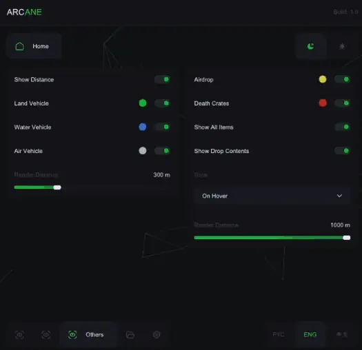 PUBG Arcane Other and Misc Features