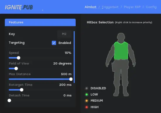 Battlefield 6 Ignite Aimbot Configuration