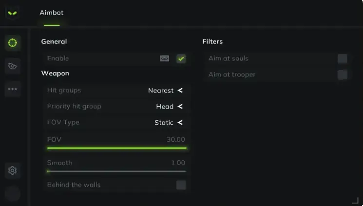 Deadlock Predator Aimbot Configuration