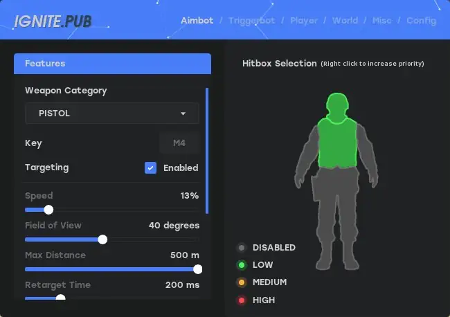 Apex Ignite Aimbot Configuration