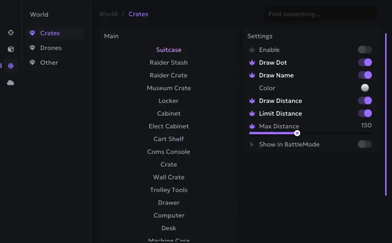 Arc Raiders Astral Loot ESP Menu