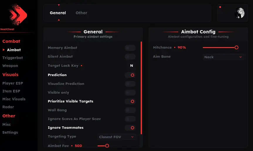 EFT Next Cheat Pro Aimbot