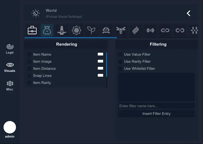 Arc Raiders DMA Polarity Loot / World ESP Menu