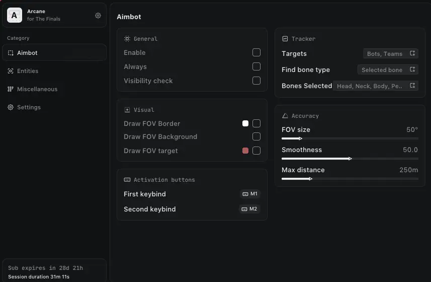 The Finals Arcane Aimbot