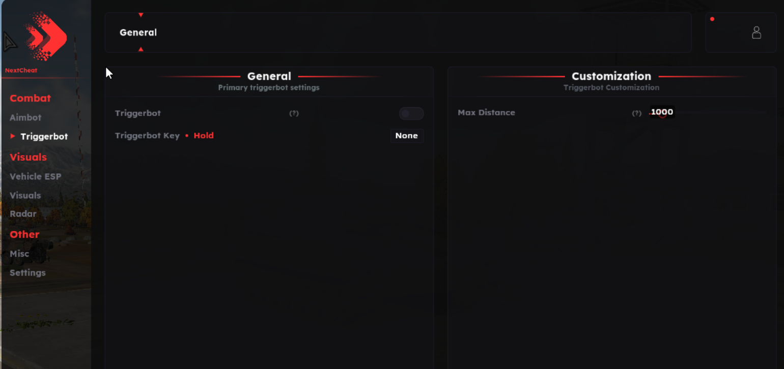 War Thunder Next Cheat Pro Triggerbot Menu