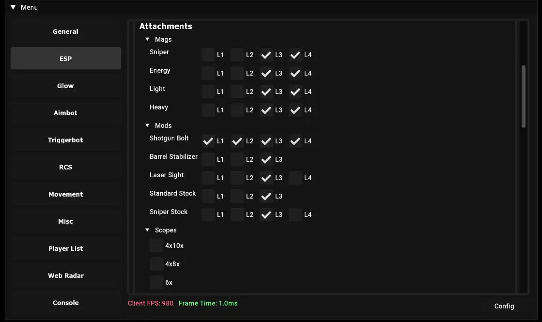 Apex Vex DMA Loot ESP