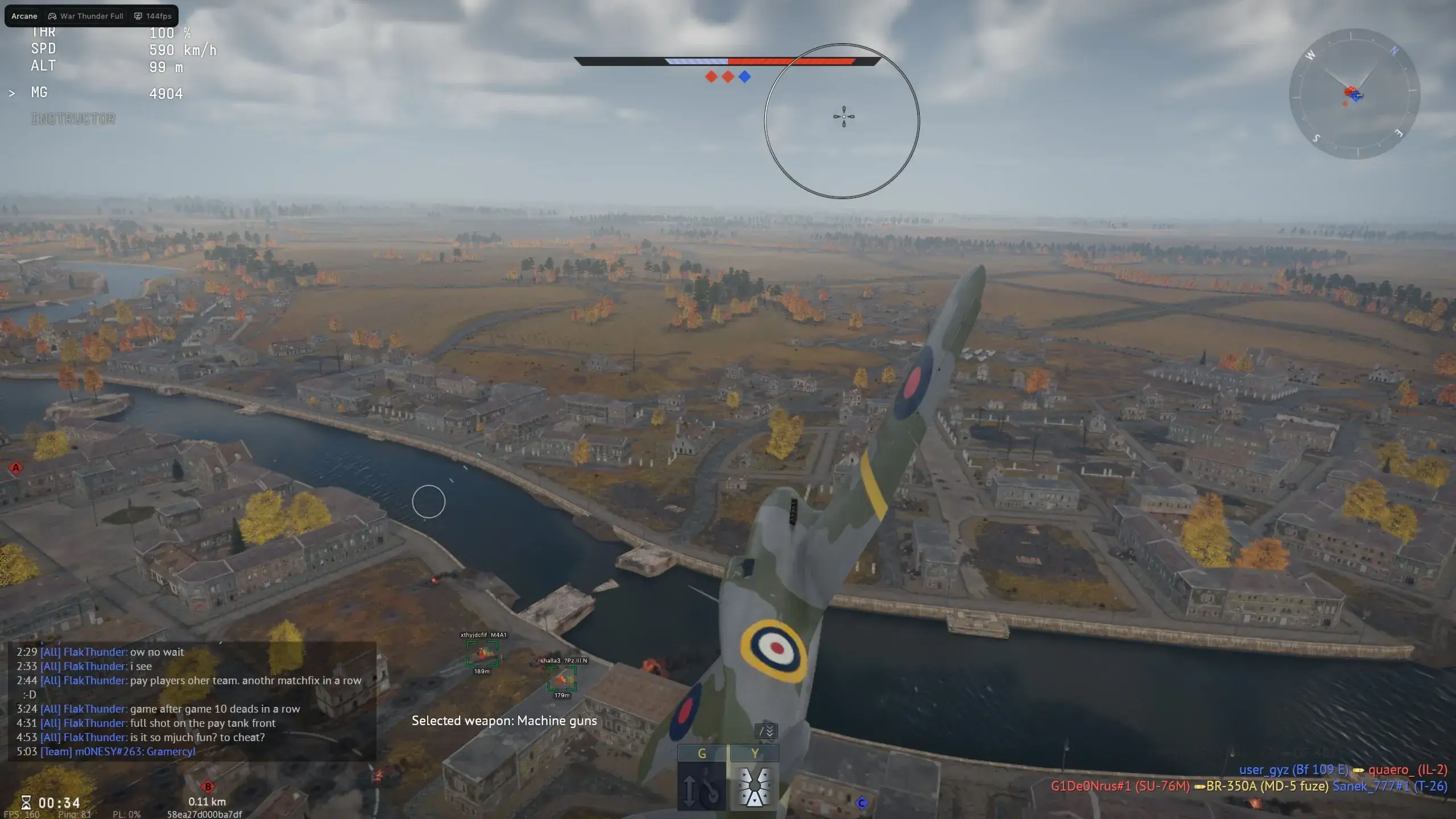 War Thunder Gameplay